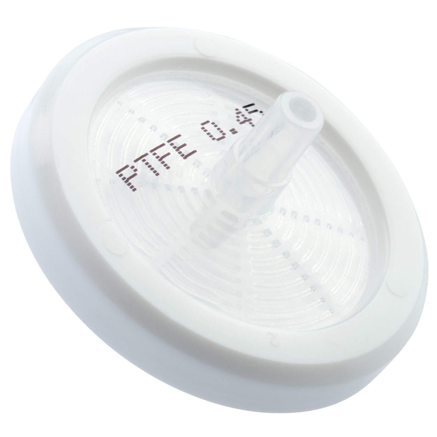 CELLTREAT PTFE Syringe Filter, 0.450 um Pore Size, 30mm Membrane Diameter, Sterile, 30 per Case